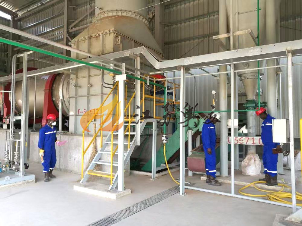 中石油污泥回轉窯焚燒系統(tǒng)